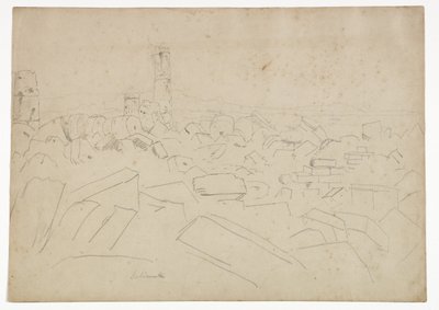 Ruins of Selinunte, 1842 by Thomas Cole